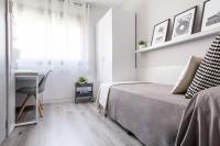 Posteľ alebo postele v izbe v ubytovaní Residencia Universitaria Resa Barcelona Diagonal