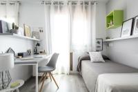 Posteľ alebo postele v izbe v ubytovaní Residencia Universitaria Resa Barcelona Diagonal