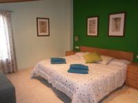 Postel nebo postele na pokoji v ubytování Hostal El Forn