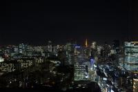 a city skyline at night with lit up buildings at The Prince Gallery Tokyo Kioicho, a Luxury Collection Hotel in Tokyo