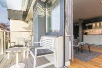 Balkon lub taras w obiekcie Apartamenty Granitica Zakopane
