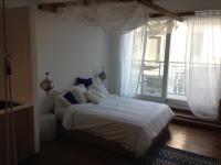 Posteľ alebo postele v izbe v ubytovaní Industia Loft Apartment