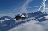 Apartment Valdisole during the winter