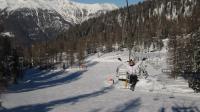 Apartment Valdisole during the winter