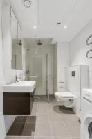 Koupelna v ubytování Forenom Serviced Apartments Oslo Opera
