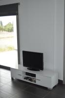 A television and/or entertainment centre at Villa Kefalonian Dream