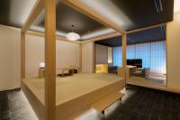 hotel kanra kyotoにあるベッド