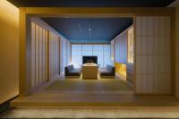 hotel kanra kyotoにあるシーティングエリア