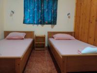 Postel nebo postele na pokoji v ubytování Nimpha Bungalows