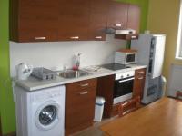 Kuchyň nebo kuchyňský kout v ubytování Hotel City