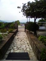 A garden outside Hotel Aoos
