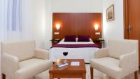 Postel nebo postele na pokoji v ubytování Hotel Verol