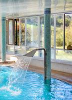 Bazén v ubytování Hotel Balneario Río Pambre nebo v jeho okolí