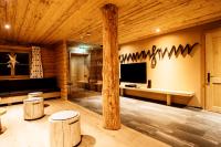 A television and/or entertainment centre at alpen select lodge Kleinwalsertal