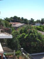 A garden outside Ionion Apartments