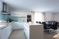 Kuchyň nebo kuchyňský kout v ubytování Apartments Teja