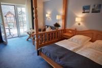 Postel nebo postele na pokoji v ubytování Flair Landhotel Strengliner Mühle