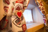 A bed or beds in a room at Hotel Restaurant La Barme
