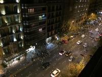Nespecifikovaný výhled na destinaci Barcelona nebo výhled na město při pohledu z apartmánu
