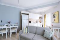 Kuchyň nebo kuchyňský kout v ubytování Serenity Suites Istanbul Airport