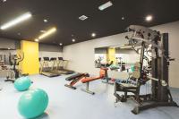 Fitness centrum a/nebo fitness zařízení v ubytování Serenity Suites Istanbul Airport