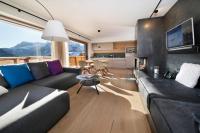 A seating area at Chalet Hohe Welt - luxury apartments