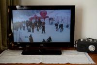 Televízia a/alebo spoločenská miestnosť v ubytovaní Apart Landhaus Zangerl