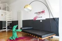 Posedenie v ubytovaní Industia Loft Apartment