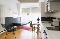 Kuchyňa alebo kuchynka v ubytovaní Industia Loft Apartment