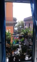 A balcony or terrace at In Via Roma