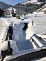 Ferienwohnung Wald v zime