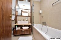 Koupelna v ubytování Hotel Joso