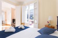 Postel nebo postele na pokoji v ubytování Apartment Link BCN City Center