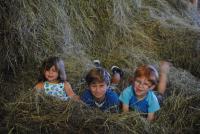 Deti v ubytovaní Familien-Bauernhof Neumoar