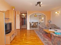 TV a/nebo společenská místnost v ubytování Apartments Denis 19
