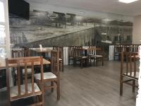 Reštaurácia alebo iné gastronomické zariadenie v ubytovaní Hostal La Frontera