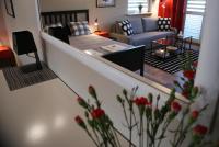 Część wypoczynkowa w obiekcie Friendly Apartments - Krakow