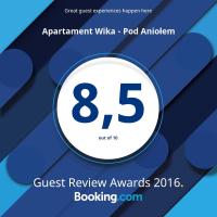 Certifikát, ocenenie alebo iný dokument vystavený v ubytovaní Apartament Wika - Pod Aniołem