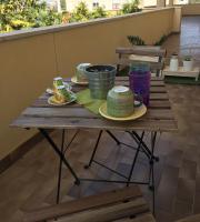 Príslušenstvo na prípravu kávy alebo čaju v ubytovaní A casa di Nonna Maria