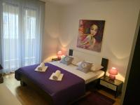 Posteľ alebo postele v izbe v ubytovaní Petra apartment