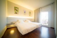 Postel nebo postele na pokoji v ubytování El Pi de Sant Just - Habitacions i Apartaments