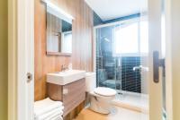 Koupelna v ubytování El Pi de Sant Just - Habitacions i Apartaments