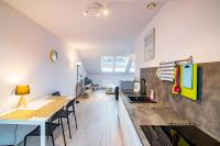 Kuchyňa alebo kuchynka v ubytovaní Apartament Rodzinny Mountain Aparts