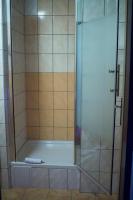 Koupelna v ubytování Hotel Slavie