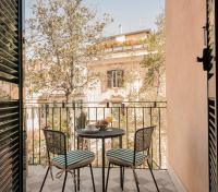 Balkón alebo terasa v ubytovaní Hotel Donatello