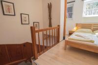 Łóżko lub łóżka w pokoju w obiekcie Apartment Peacock - Steinbock Lodges