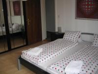 Postel nebo postele na pokoji v ubytování Hôtel Garni Villa Carmen