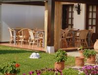 A garden outside Posada Marina