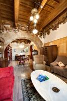 A seating area at Hotel Casa Ceremines