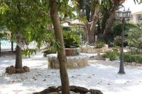A garden outside Hotel Casa Ceremines
